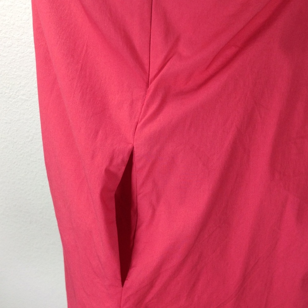 Anthropologie FEI Red Cotton Blend Tank Dress - Picture 4 of 8